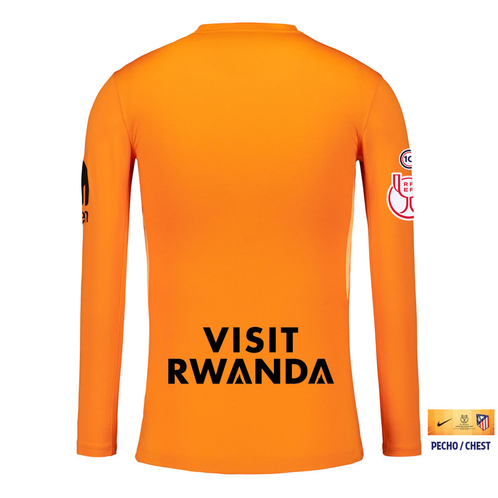 Kid's Orange Goalkeeper 25/26 Long Sleeve Jersey image number null